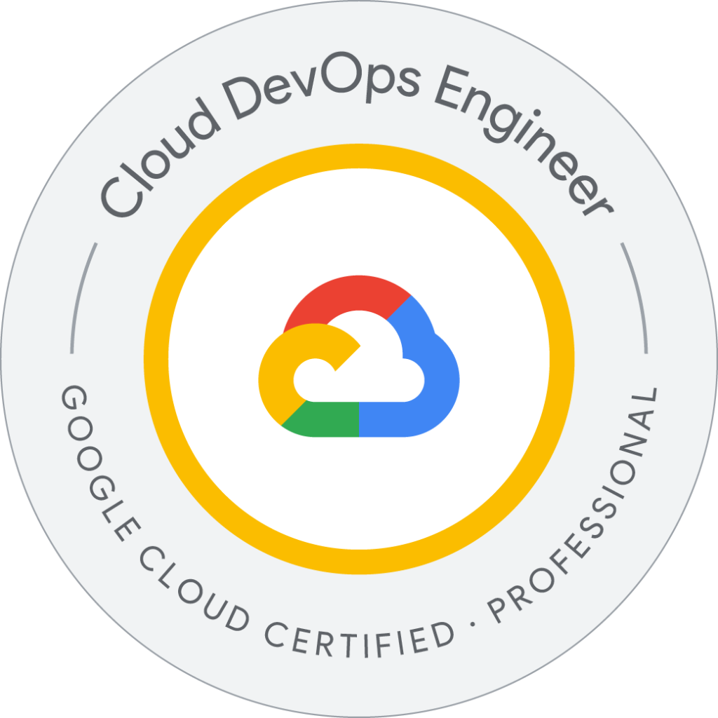 GCP Professional Cloud DevOps Engineer