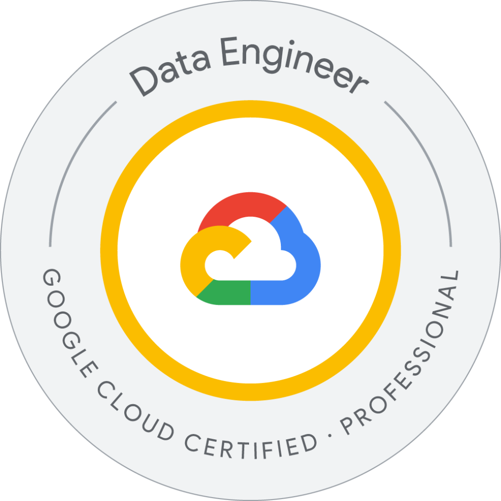 GCP Professional Data Engineer